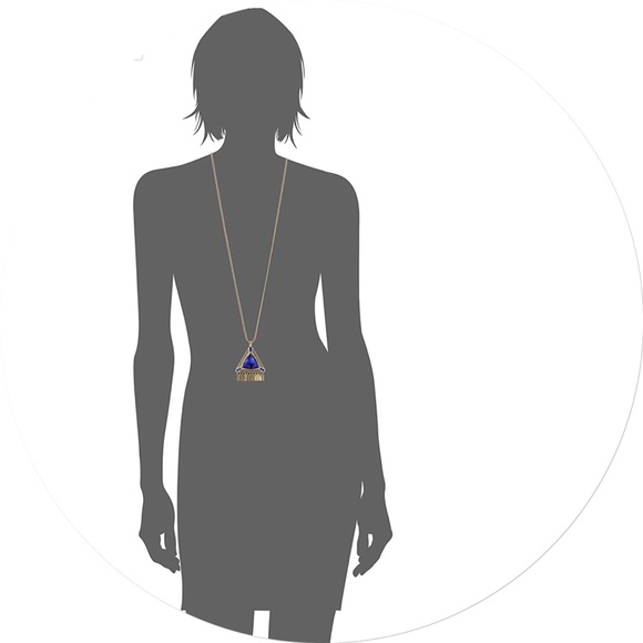 👯♀️Host Pick⚡️Kenzie FaLaLa TrianglePendant Neklace-flawed - Picture 3 of 7